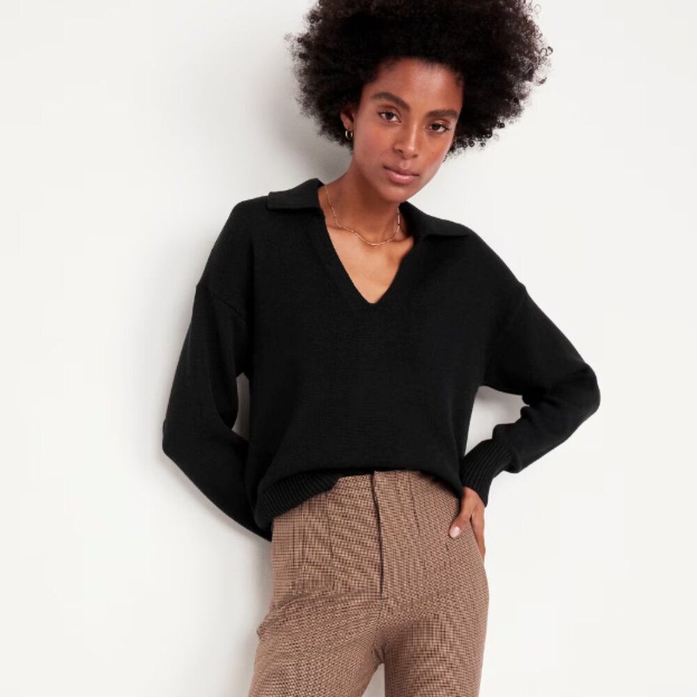 NWT Old Navy Polo Sweater XL Tall - Picture 3 of 5